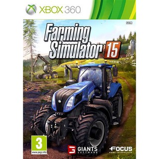 แผ่น XBOX 360 : Farming Simulator 15 ใช้กับเครื่องที่แปลงระบบ JTAG/RGH