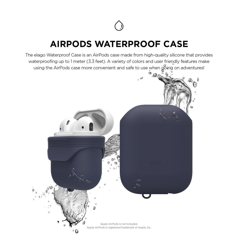 elago AirPods Waterproof Case (Gen1 & 2 Wired And Wireless) ของแท้จากตัวแทนจำหน่าย สินค้าพร้อมส่ง - รูปที่ 4
