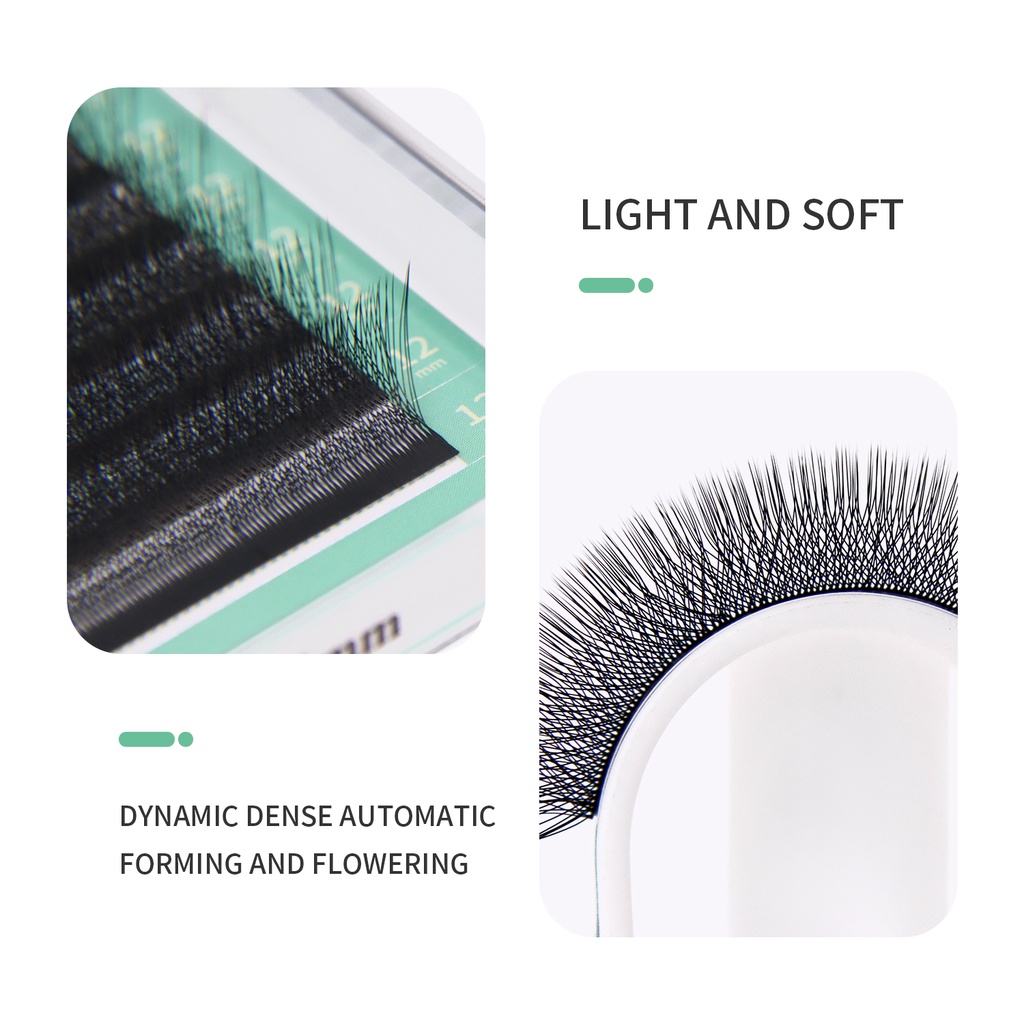 Glamlash ขนตาปลอม ขนมิงค์ 4D-W นุ่ม ดูเป็นธรรมชาติ ราคา ถูกที่สุด ดีลบีเคเค แกลเลอรีภาพที่ 6