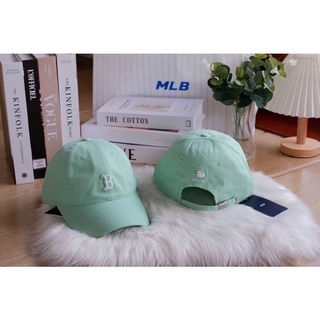 หมวก mlb สีเขียวมิ้นใส่สวยมาก ของแท้💯