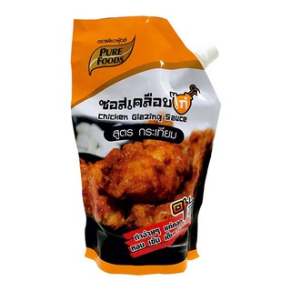 เพียวฟู้ดส์ ซอสเคลือบไก่ สูตรกระเทียม 1000 กรัม