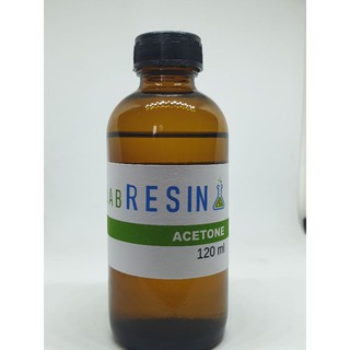 อะซิโตน อาซีโตน acetone ขนาด 120 ml