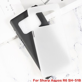 เคสโทรศัพท์ซิลิโคน TPU แบบนิ่ม สําหรับ Sharp Aquos R6 SH-51B