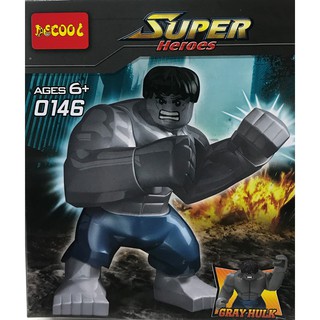 เลโก้ตัวต่อบิ๊กฟิกเกอร์ Super Hero กล่องเดี่ยว big figure 0146