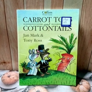 หนังสือปกอ่อน CARROTTOPS and COTTONTAILS มือสอง