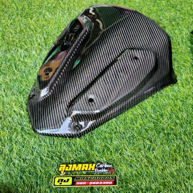 คาร์บอนแคฟล่าแท้ new nmax หลังชิว ลุงmaxcarbon