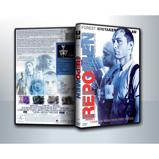 [ DVD Movie มีปก+สกรีนแผ่น-ไม่มีกล่อง ] Repo Men เรโปเม็น หน่วยนรก ล่าผ่าแหลก ( 1 DVD )