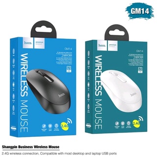 Hoco GM14 เม้าส์ไร้สาย Business Wireless Mouse เมาส์ไร้สาย เมาส์ไร้สาย