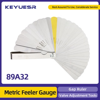 89A32 Inch Feeler Gauge Set Of Probes Spark Plug Gap Gauge Probe Thickness Gauge Filler Gauge Valve Clearance Adjustment