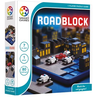 SMART GAMES, Road Block ของเล่นฝึกสมอง เสริมเชาว์ สำหรับเด็ก 7 ปีขึ้นไป ลิขสิทธิ์แท้ จากเบลเยียม ตัวแทนจำหน่ายในไทย