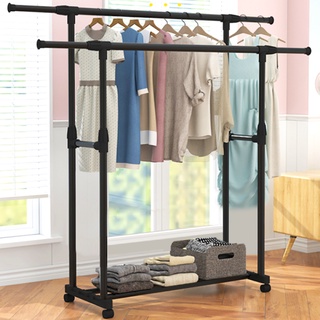 （ 4G ) ราวตากผ้าสแตนเลส ที่แขวนผ้า ราวแขวนผ้า Clothes Rack