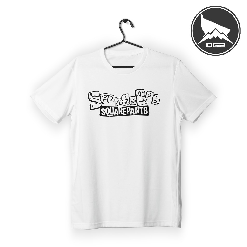 เสื้อยืดภาพยนตร์ Spongebob Squarepants M033 เสื้อผ้าผู้ชายและผู้หญิง OG2 3A M