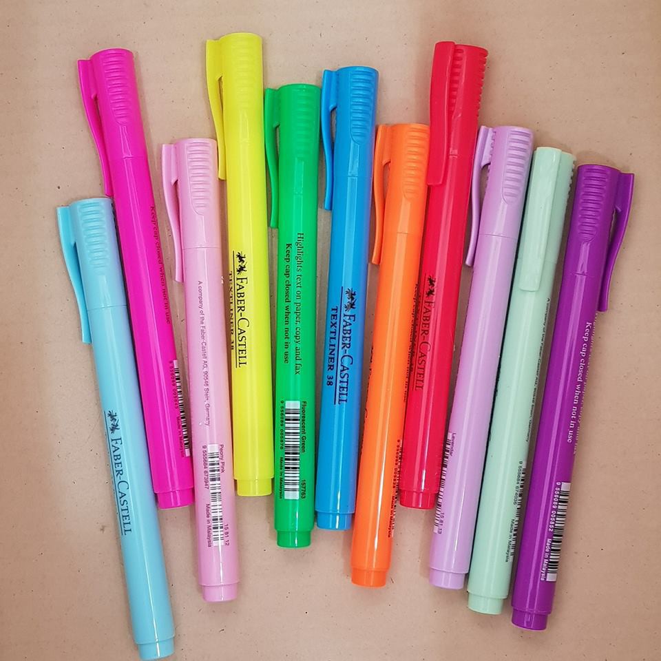 ปากกาไฮไลท์ Faber-Castell ด้ามกลม