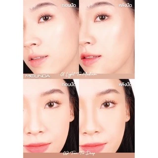 [📦 ส่งด่วน - ราคาถูก ] เฉดดิ้ง คอนทัวร์ ไฮไลท์ Meilinda Layer Shading Powder || MC5083