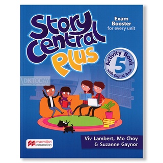 DKTODAY หนังสือ STORY CENTRAL PLUS 5:ACTIVITY BOOK WITH DIGITAL