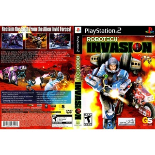 แผ่นเกมส์ PS2 Robotech Invasion   คุณภาพ ส่งไว (DVD)