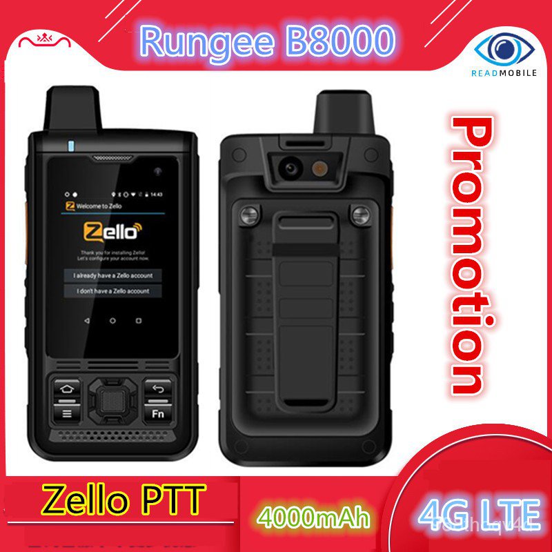 [new]Rungee B8000 Phone zello POC Walkie Talkie 2.4'' Touch Screen ...