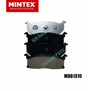 Mintex ผ้าเบรคหน้า (ของอังกฤษ) (brake pad) ซูซูกิ SUZUKI SA413 ปี 1983-1985