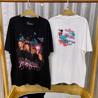 #เสื้อยืดลายดาวเสื้อยืดแขนสั้น Blackpink