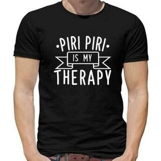 [COD]เสื้อยืดผ้าฝ้าย พิมพ์ลาย Piri Is My Therapy Pili-Chicken อาหารซอสสนุก