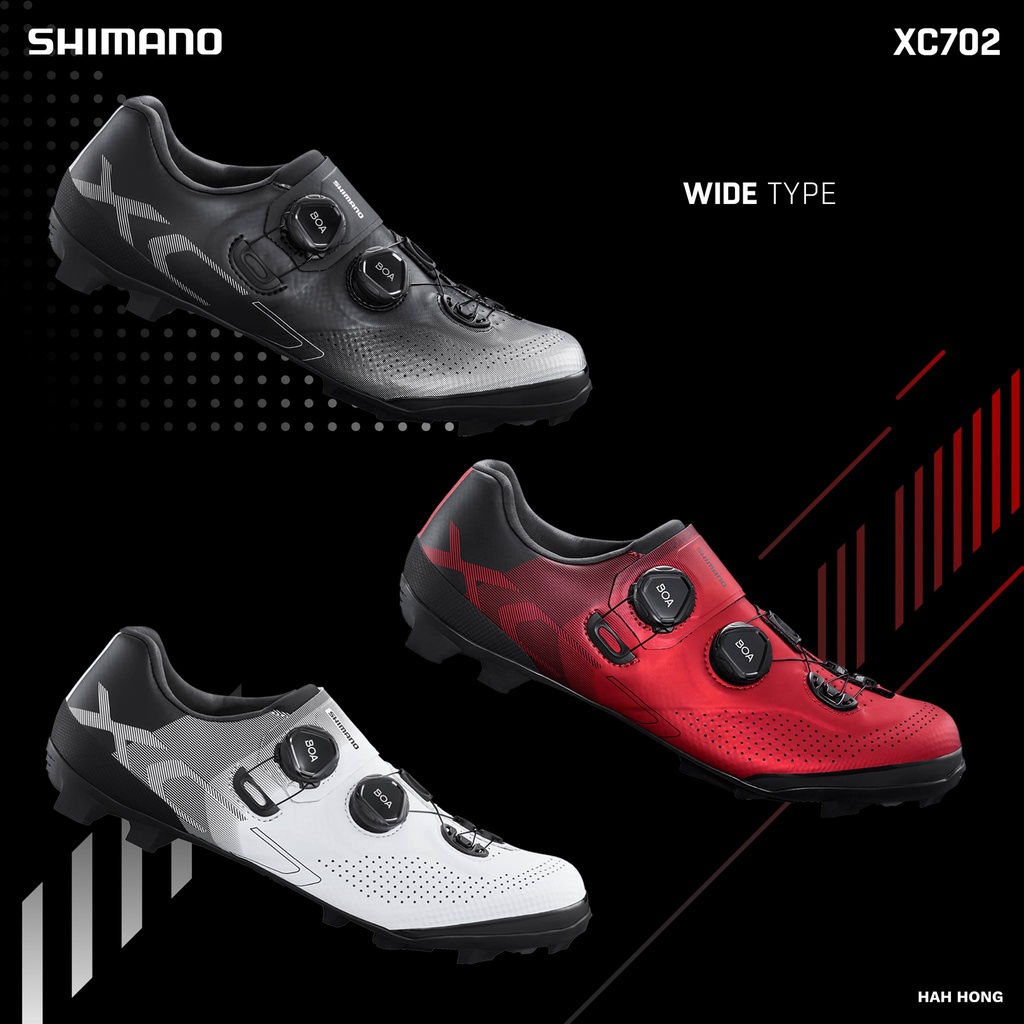 5.5 PROMOTION รองเท้าคลีตเสือภูเขา Shimano XC7 ( XC702 ) wide ของแท้ ศูนย์ไทย