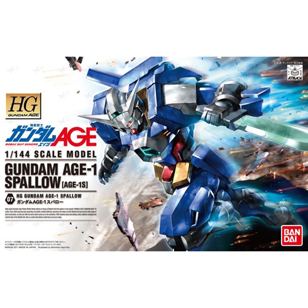 HG 1/144 : Gundam AGE-1 Spallow