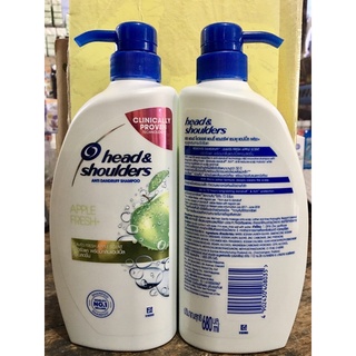 แชมพูสระผม แฮด แอนด์โชว์เดอร์ head&amp;shoulders  610 ml. 1 ขวด