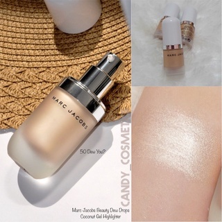 พร้อมส่ง !! MARC JACOBS BEAUTY DEW DROP COCONUT JEL HIGHLIGHTER ขนาด 5 ML. #50 DEW YOU