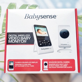 เบบี้มอนิเตอร์ กล้องดูลูกน้อย Digital Wireless Video Baby Monitor V24R+1(USA) (Babysense®) กล้องดูเด็ก เด็กอ่อน