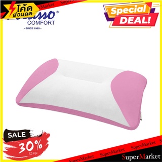 หมอนสุขภาพ MEMORY FOAM PICASSO POSEPEDIC สีชมพู หมอนสุขภาพ MEMORY FOAM POSEPEDIC PINK PICASSO หมอนหนุนและหมอนข้าง