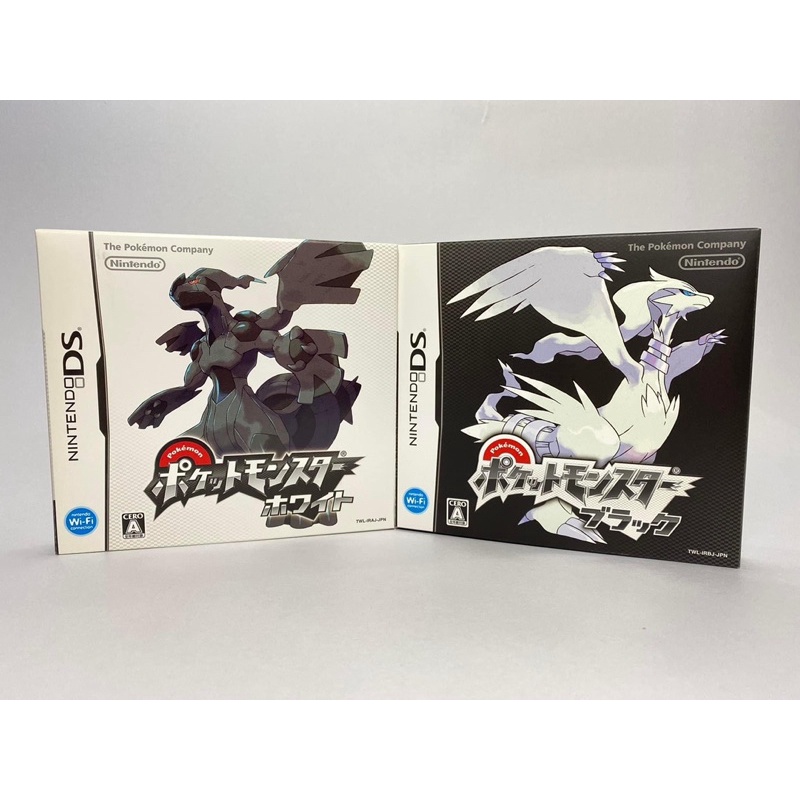 แผ่นแท้ Nintendo DS (japan) NDS  Pokemon White & Black Version  🌟New มือ1🌟