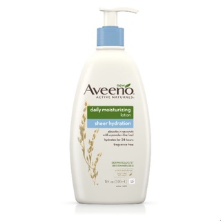 Aveeno Sheer Hydration Daily Moisturizing Lotion ขนาด 350 ml