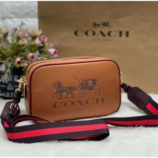 Coach leather jes Crossbody in colorblock