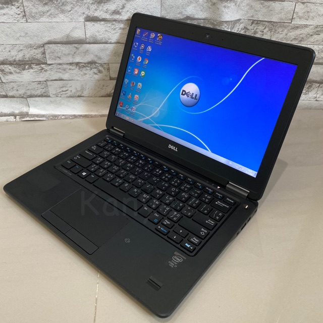 Dell Latitude E7250 core i7 gen 5 แรม 8 GB  SSD 256 GB จอ 12.5 นิ้ว โน๊ตบุ๊คมือสอง พร้อมใช้งาน