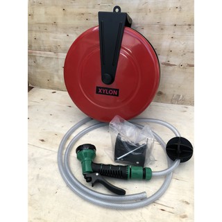 สายยางน้ำ ม้วนเก็บอัตโนมัติ 12 เมตร Wสายยางน้ำ ม้วนเก็บอัตโนมัติ 12 เมตร Water Hater Hose Reel ยี่ห้อ XYLON รุ่น XYL-808