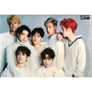 โปสเตอร์ รูปถ่าย บอยแบนด์ เกาหลี GOT7 갓세븐 POSTER 24"x35" Inch Korea Boy Band K-pop Hip Hop R&amp;B v9