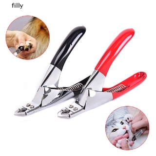 [FILLY] Stainless Steel Pet Dog Cat Birds Toe Claw Nail Clippers Trimmer Grooming Tool DFG