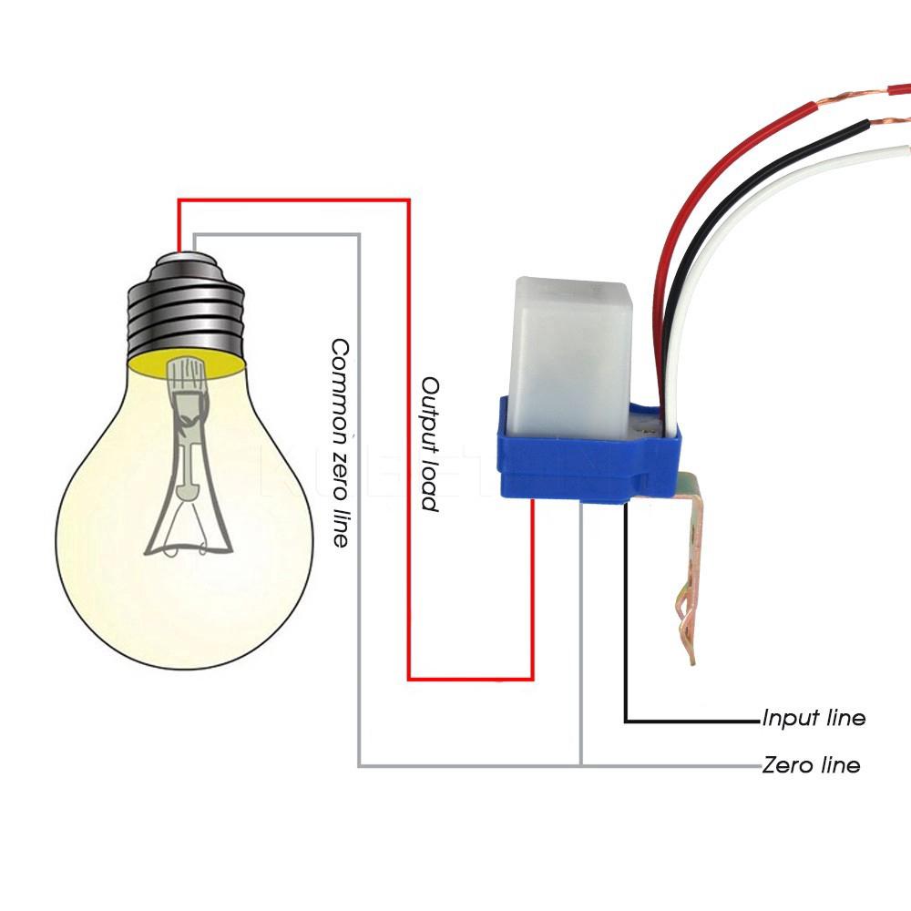 สวิทช์เซนเซอร์เปิดปิดไฟไฟ Led Ac Dc 220 V 110 V 24v 12v 10a Auto Off สําหรับติดรถยนต์