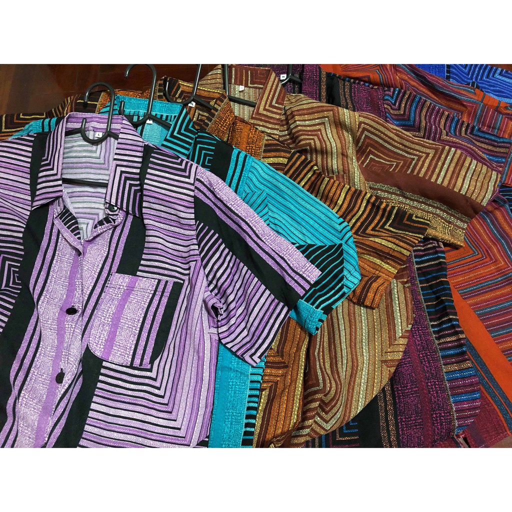 zpace เสื้อผู้ใหญ่ เสื้อเชิ้ต แขนสั้น คอปก มีหลายแบบ หลายสี หลายไซส์ ใส่สบาย ไม่ต้องรีด