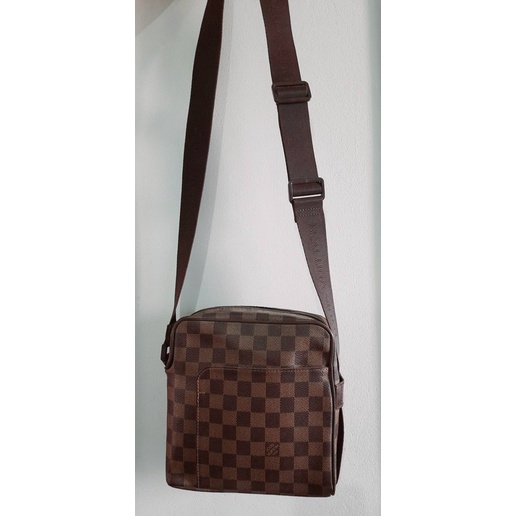 ❌Sold out❌LV Olav PM Brown Damier มือ2ของแท้