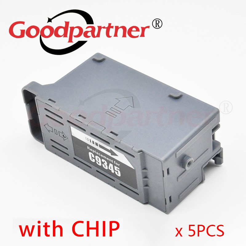 5x C9345 C12C934591 กล่องหมึกบํารุงรักษา สําหรับ EPSON ET 16150 16600 16650 5880 5850 5800 5150 WF 7