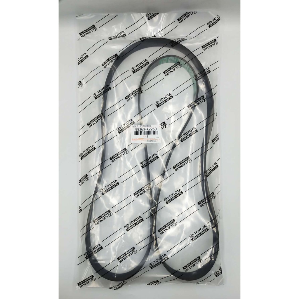 Toyota Land Cruiser 4.5D VDJ200 & Lexus LX450D VDJ201 (1VD-FTV Engine) สายพานพัดลม V (9PK2250) 99369