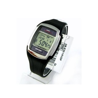 Casio Data Bank นาฬิกาข้อมือ สีดำ สายเรซิ่น รุ่น DB-E30-1A