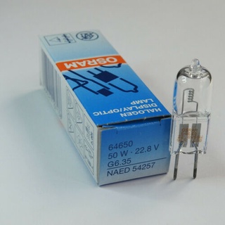 หลอดไฟ OSRAM 64250 HLX 20W 6V G4 (ออกใบกำกับภาษีได้คะ)