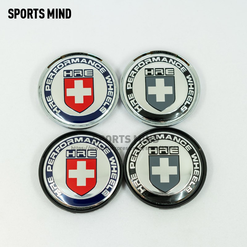 4 ชิ้น/ล็อต 63 มม.รถศูนย์ล้อ Hub Caps สําหรับ HRE Performance Emblem รถศูนย์ล้อหมวกอุปกรณ์จัดแต่งทรงผม