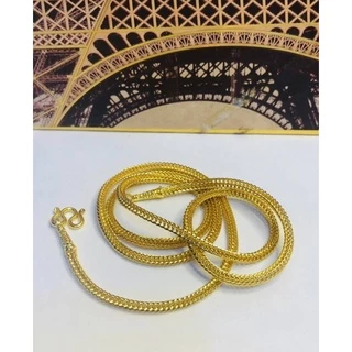 C01สร้อยคอสี่เสาโปร่งเบาหนัก1บาท ยาว20นิ้วและ24นิ้ว งานเกรดพรีเมี่ยมเหมือนจริง