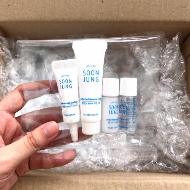 💓พร้อมส่ง💓 ETUDEHOUSE Soon Jung Skin Care Trial Kit (ไม่มีกล่อง)