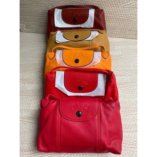 Longchamp Pliage cuir หนังแกะ รุ่นมินิ Collection ใหม่ ขนาด9” ถามก่อนซื้อนะคะ