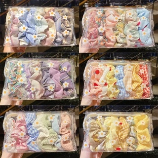 ยางรัดผม แหวนผม ยางมัดผม ยางรัดเกาหลี เครื่องประดับแฟชั่น(No Bag)
