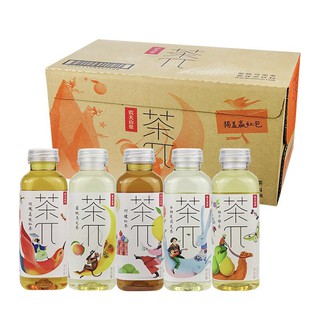 ชาผลไม้ 7รส  ยกลัง 15ขวด #พร้อมส่ง# (茶兀一件,15瓶) 500ml*15ขวด